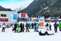 Bansko ski resort panorama, ski slopes, Bulgaria