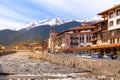 Bansko, Bulgaria, Glazne river, spring mountains Royalty Free Stock Photo