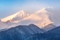 Bulgaria Pirin peaks mountain panorama Royalty Free Stock Photo