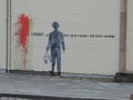 Bansky Graffiti Art