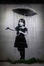 Banksy Graffiti Art. The world of Banksy .