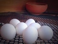 Bantam eggs