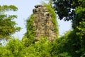 Amazing view in banteay chhmar temple located in banteay meanchey province cambodia Royalty Free Stock Photo