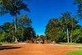 Banteay Srei in Forest