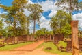 Banteay Srei Temple Entrance Ancient Ruins