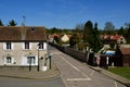 Banthelu, France - may 4 2018 : picturesque village Royalty Free Stock Photo