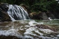 Banyu Anjlok Waterfall on daylight