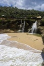 Banyu Tibo Beach Royalty Free Stock Photo