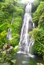 Banyumala waterfall at Buleleng regency of Bali - Indonesia Royalty Free Stock Photo