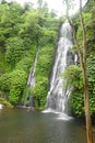 Banyumala waterfall at Buleleng regency of Bali - Indonesia Royalty Free Stock Photo