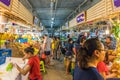 The Banzaan local food market in Patong Thailand