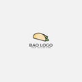 Bao logo chinese food and restaurant