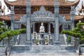 Bao An Thien Tu pagoda temple near Fansipan mountain