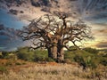Baobab tree Royalty Free Stock Photo
