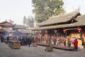 Baoguo temple in mount emei,china Royalty Free Stock Photo