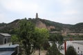 Baota mountain, yan `an, shaanxi, China Royalty Free Stock Photo