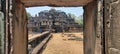 Baphuon Temple from a window Siem Reap Camboja Royalty Free Stock Photo