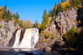 Baptism falls, autumn Royalty Free Stock Photo