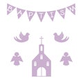 Baptism invitation template