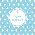 Baptism invitation template