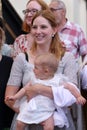 Baptism of little kid