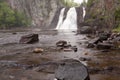 Baptism River High Falls Royalty Free Stock Photo