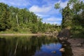 Baptism River, Minnesota-2 Royalty Free Stock Photo