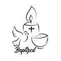 Baptism symbol Sacraments of Catholic Church Eucharist