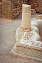 Baptismal basin in Sufetula ancient city, Tunisia