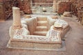 Baptismal basin in Sufetula ancient city, Tunisia