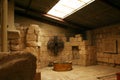 Baptismal Font at Mount Nebo, Jordan Royalty Free Stock Photo