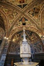 Siena Baptistery - Baptismal Font and Frescoes