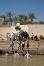 Baptismal Site on the Jordan River, Qasr al-Yahud, Israel Royalty Free Stock Photo