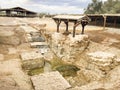 Baptismal Site, where Jesus was baptised Royalty Free Stock Photo