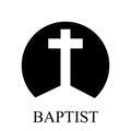 Baptist cross logo