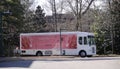 Baptist Hospital Breast Cancer Screening Bus Royalty Free Stock Photo