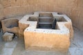 Baptistery in the ancient Nabatean settlement of Shivta