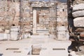 Baptistery in Basilica of Saint John apostle in Ephesus ancient city, Turkey Royalty Free Stock Photo