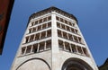 Baptistery on Piazza del Duomo in Parma in Italy Royalty Free Stock Photo