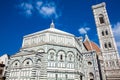 Baptistery of St. John, Giotto Campanile and Florence Cathedral consecrated in 1436