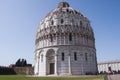 Baptistery of St. John of Pisa. On piazza del Duomo, next to the Cathedral of Our Lady of the Assumption.Battistero di San Giovani