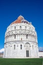 Baptistry in Pisa, Italy Royalty Free Stock Photo