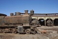 Baquedano Engine Shed, Chile Royalty Free Stock Photo