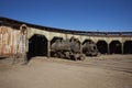 Baquedano Engine Shed, Chile Royalty Free Stock Photo