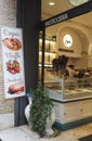 Bar and bakery in Rome, Italy Royalty Free Stock Photo