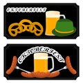 Bar banner Oktoberfest