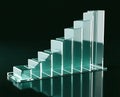 bar chart, which is a type of graph used to visually present and compare categorical data.Â  Royalty Free Stock Photo