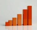 bar chart, which is a type of graph used to visually present and compare categorical data.Â  Royalty Free Stock Photo
