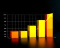 bar chart, which is a type of graph used to visually present and compare categorical data.Â  Royalty Free Stock Photo