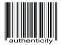 Bar code authenticity Royalty Free Stock Photo